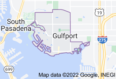 Map of Gulfport